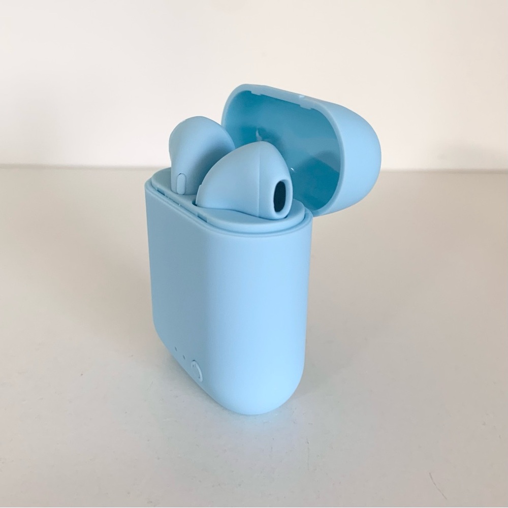 New Wireless ear buds powder blue pill - Picture 2 of 15